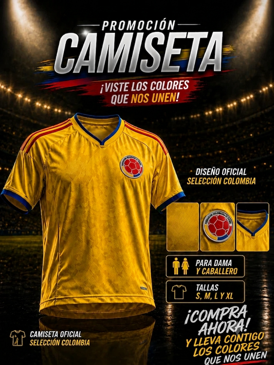 CAMISA SELECCION COLOMBIA