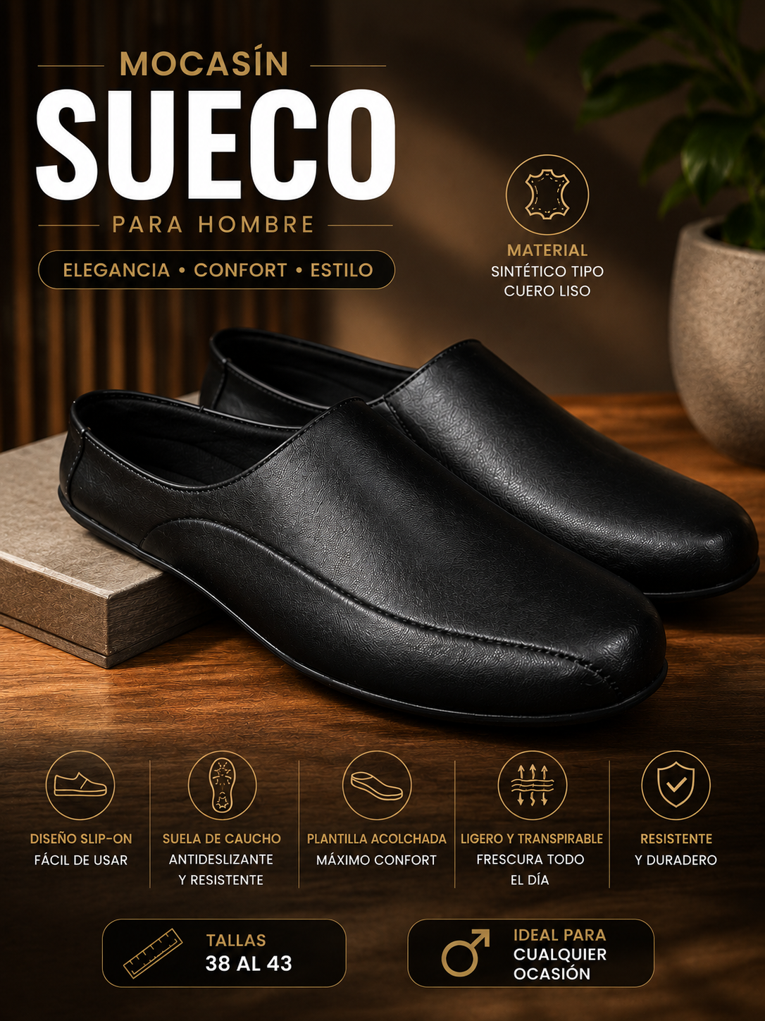Mocasin Sueco